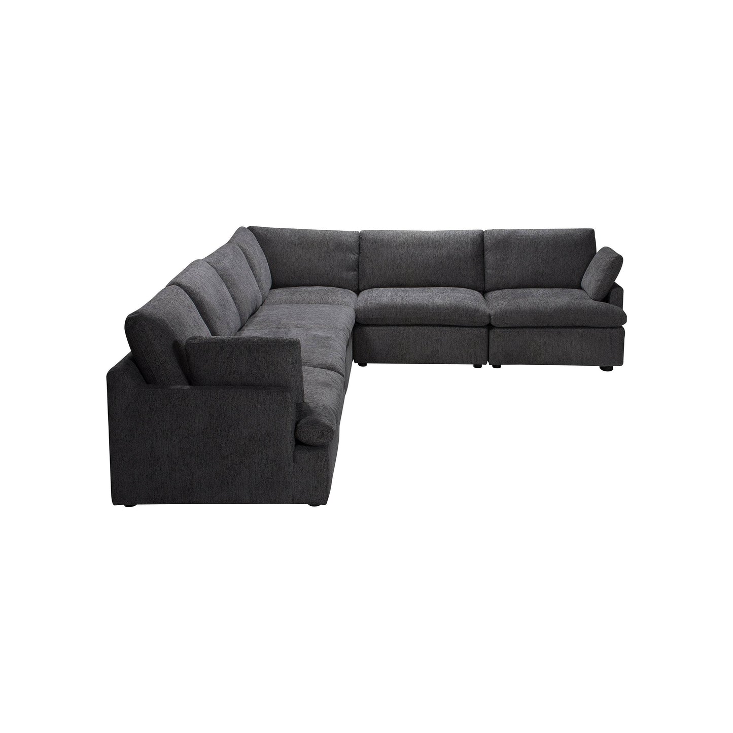 Long Beach Large Modular L-Shaped Sectional Sofa in Axel Beige - Available in 3 Colours
