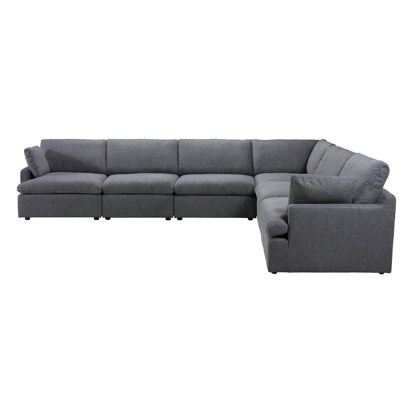 Long Beach Large Modular L-Shaped Sectional Sofa in Axel Beige - Available in 3 Colours