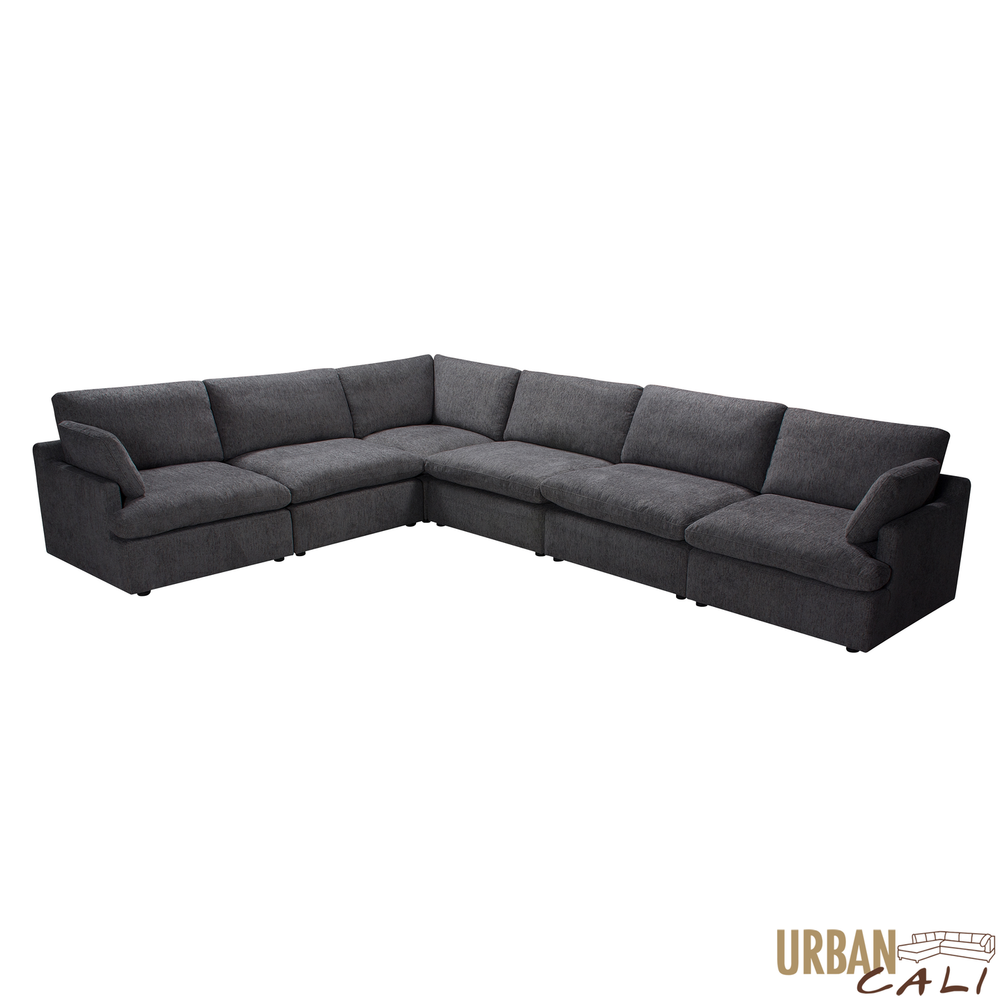 Long Beach Large Modular L-Shaped Sectional Sofa in Axel Beige - Available in 3 Colours