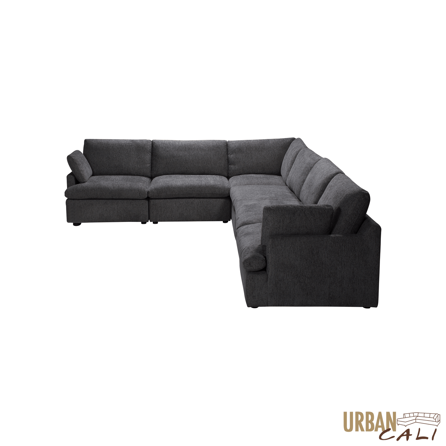 Long Beach Large Modular L-Shaped Sectional Sofa in Axel Beige - Available in 3 Colours