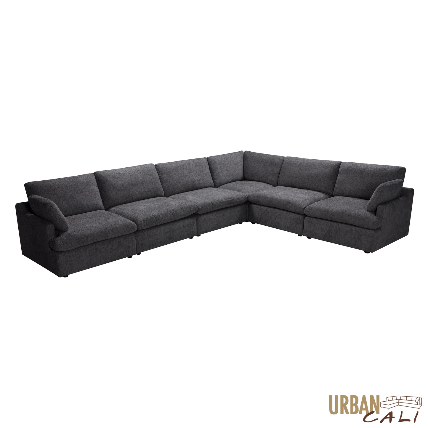 Long Beach Large Modular L-Shaped Sectional Sofa in Axel Beige - Available in 3 Colours