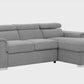 Bel Air Modular Sectional Sofa with Storage Chaise in Thora Stone