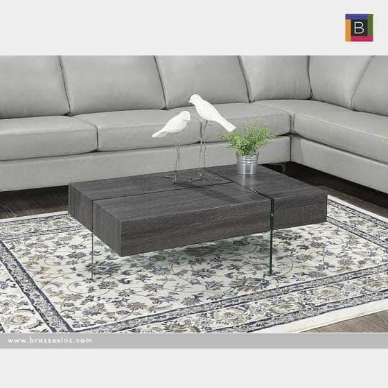 Brassex Inc. Coffee Table Brassex 3-Way Storage Coffee Table - 2 Colours Available