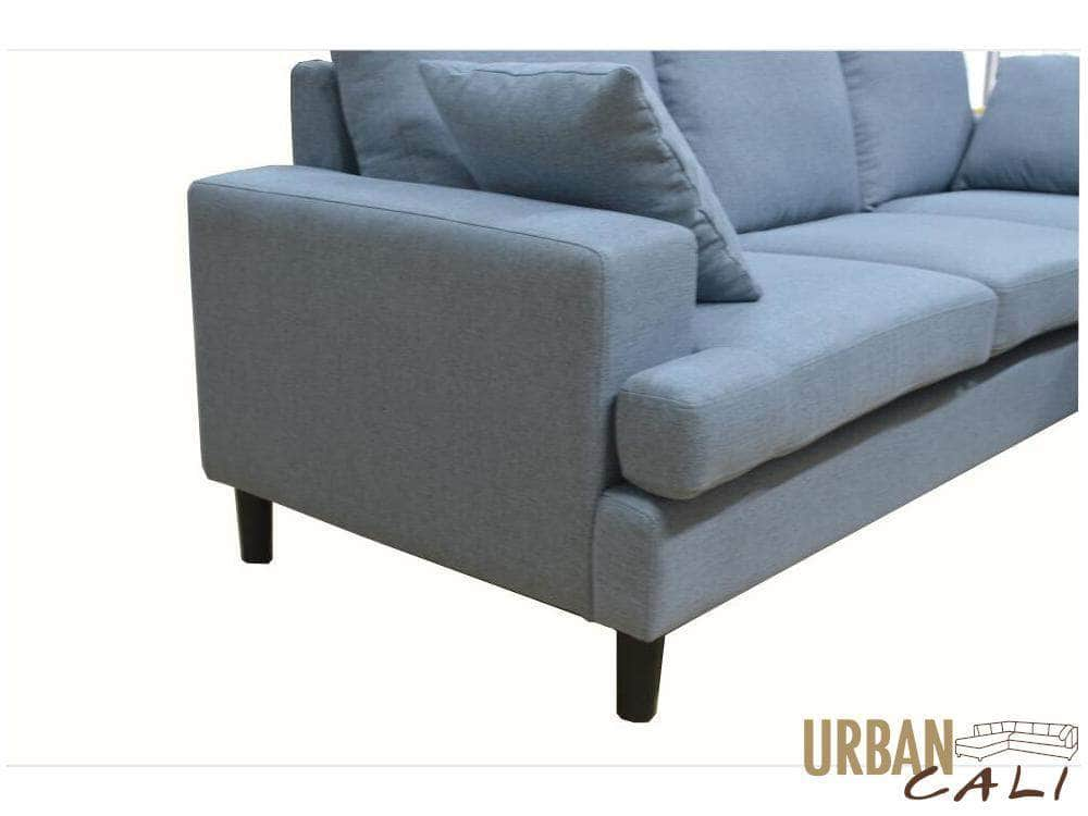 Pending - Urban Cali Sophia Sectional Sofa with Reversible Chaise in Grey Linen