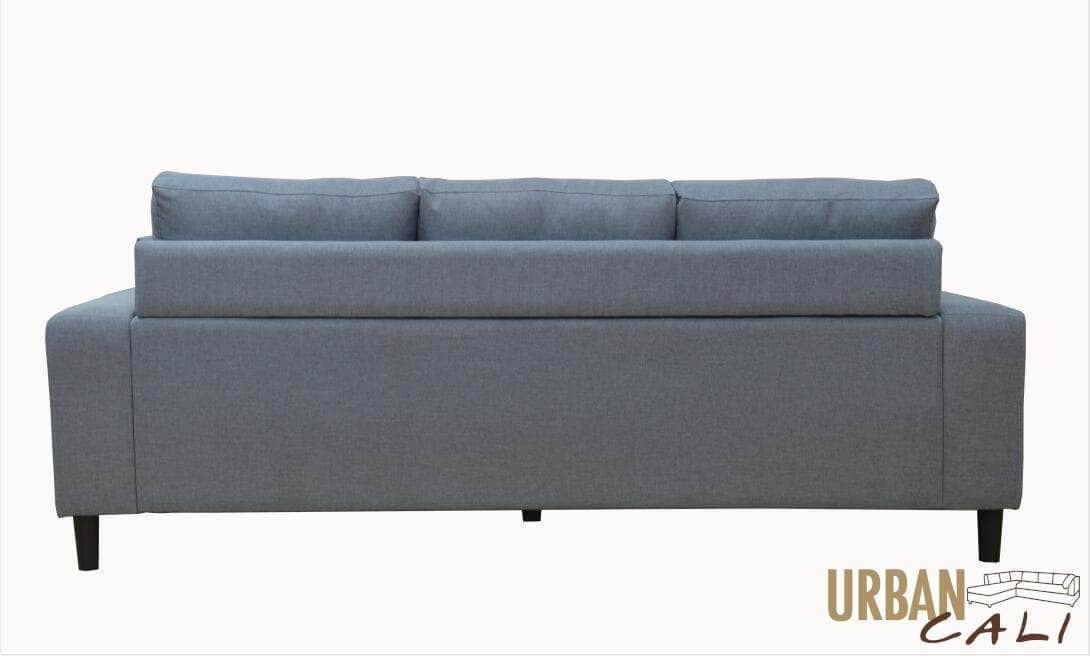 Pending - Urban Cali Sophia Sectional Sofa with Reversible Chaise in Grey Linen