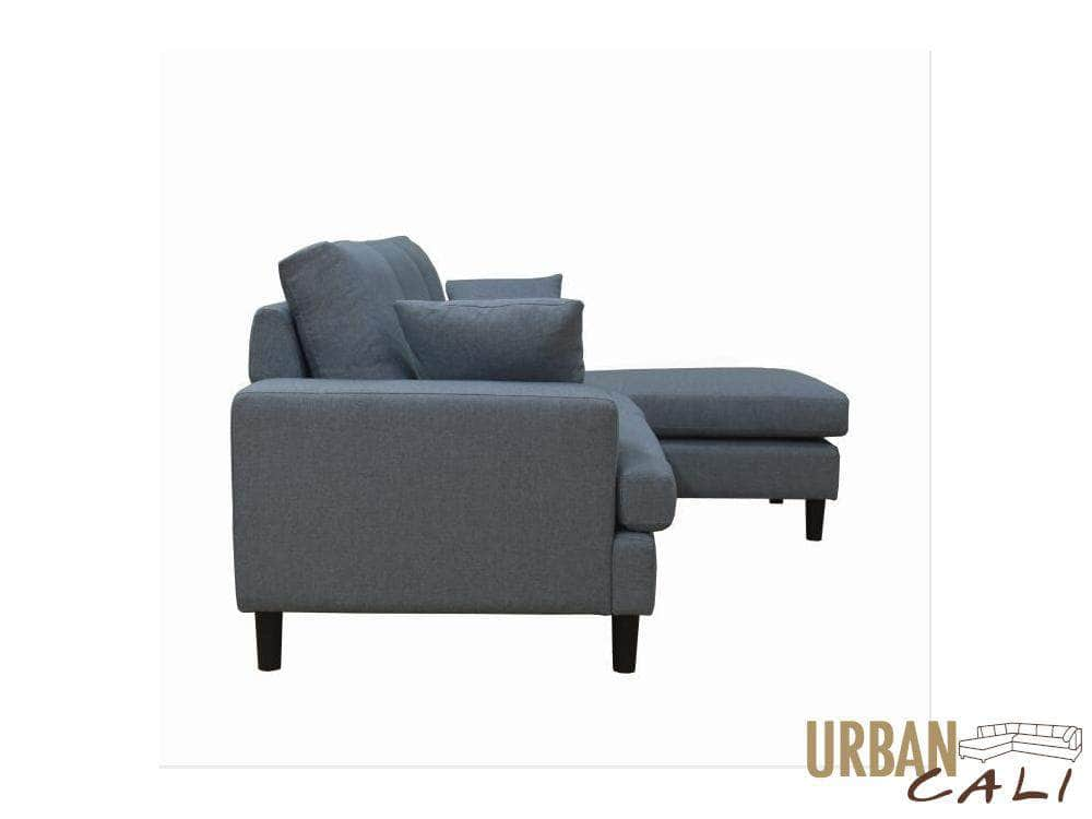 Pending - Urban Cali Sophia Sectional Sofa with Reversible Chaise in Grey Linen