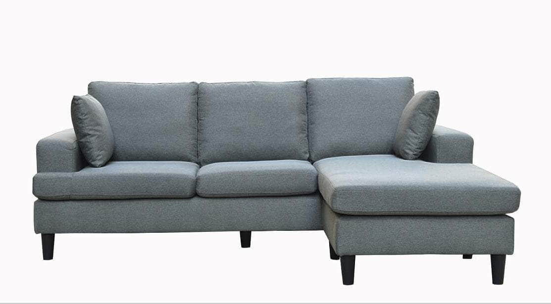 Urban Cali Sectional Sophia 84" Wide Sectional Sofa with Reversible Chaise - Available in 2 Colours