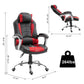 Aosom Gaming Chair Ergonomic Swivel Recliner Height Adjustable Racing Office Gaming Chair in Faux Leather - Available in 2 Colours