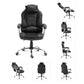 Aosom Gaming Chair Ergonomic Swivel Recliner Height Adjustable Racing Office Gaming Chair in Faux Leather - Available in 2 Colours