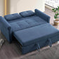 IFDC Sofa Leamington Tufted Grey Sofa Bed - Available in 2 Sizes