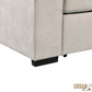 Avila 98.5" Wide Sleeper Sectional Sofa Bed with Cupholders and Storage Chaise - Available in 2 Colours