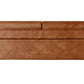 Fresno 3 Piece Sofa, Loveseat, and Chair Set in Rustic Light Brown