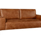 Fresno 3 Piece Sofa, Loveseat, and Chair Set in Rustic Light Brown