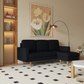 Hillsborough 76" Wide Boucle Sectional Sofa with Reversible Chaise - Available in 3 Colours