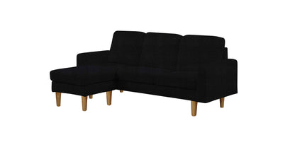 Urban Cali Hillsborough 76" Wide Boucle Sectional Sofa with Reversible Chaise, image 26