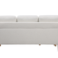 Hillsborough 76" Wide Boucle Sectional Sofa with Reversible Chaise - Available in 3 Colours