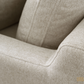 Long Beach Medium Modular Sectional Sofa with Ottoman in Axel Beige