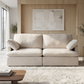 Long Beach Modular Loveseat - Available in 3 Colours