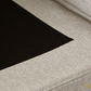 Long Beach Medium Modular Sectional Sofa with Ottoman in Axel Beige