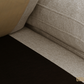 Long Beach Medium Modular Sectional Sofa with Ottoman in Axel Beige