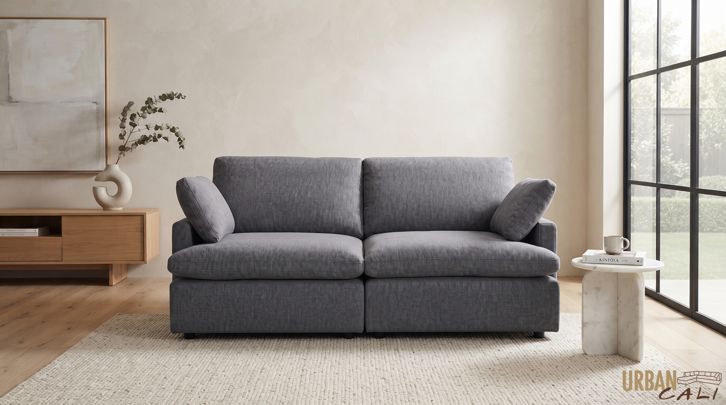 Long Beach Modular Loveseat - Available in 3 Colours
