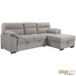 Urban Cali Malibu 94.5" Wide Sleeper Sectional Sofa Bed with Pull Down Tray, Cupholders Wireless Charger and Storage Chaise, image 39