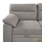 Urban Cali Malibu 94.5" Wide Sleeper Sectional Sofa Bed with Pull Down Tray, Cupholders Wireless Charger and Storage Chaise, image 43