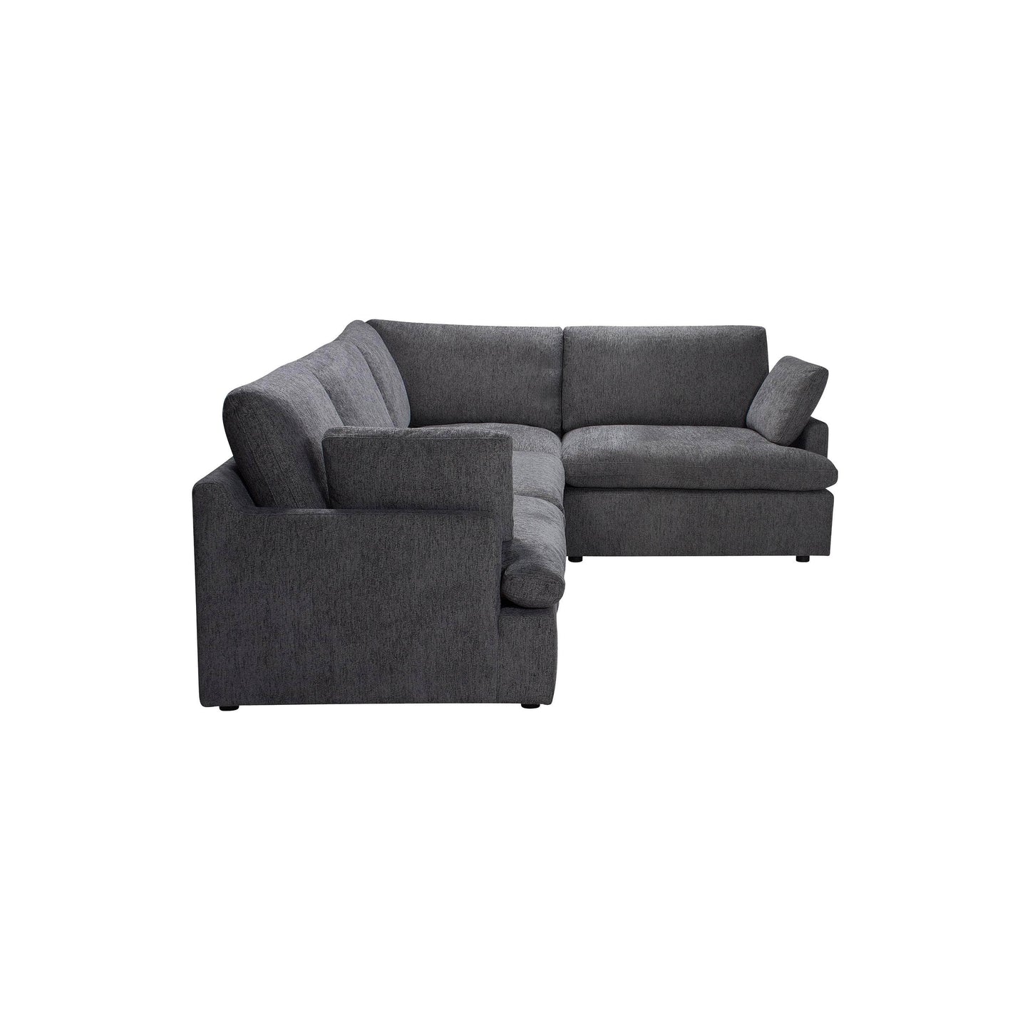 Long Beach Medium Modular L-Shaped Sectional Sofa in Axel Beige - Available in 3 Colours