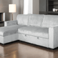 Urban Cali Sectional Calabasas Corduroy Reversible Sleeper Sectional Sofa Bed with Storage Chaise – Available in 2 Colours