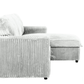 Urban Cali Sectional Calabasas Corduroy Reversible Sleeper Sectional Sofa Bed with Storage Chaise – Available in 2 Colours