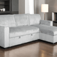 Urban Cali Sectional Calabasas Corduroy Reversible Sleeper Sectional Sofa Bed with Storage Chaise – Available in 2 Colours