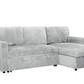Urban Cali Sectional Calabasas Corduroy Reversible Sleeper Sectional Sofa Bed with Storage Chaise – Available in 2 Colours