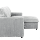 Urban Cali Sectional Calabasas Corduroy Reversible Sleeper Sectional Sofa Bed with Storage Chaise – Available in 2 Colours