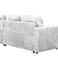 Urban Cali Sectional Calabasas Corduroy Reversible Sleeper Sectional Sofa Bed with Storage Chaise – Available in 2 Colours