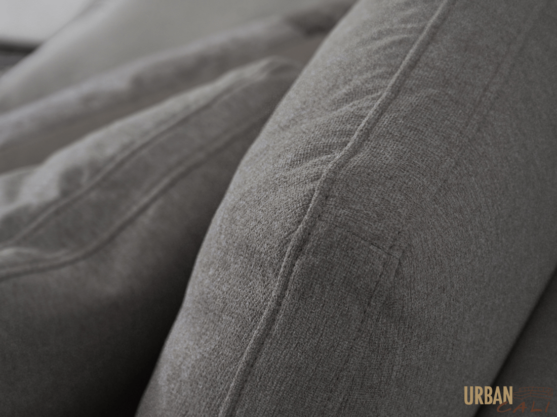 Long Beach Medium Modular L-Shaped Sectional Sofa in Axel Beige - Available in 3 Colours