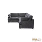 Long Beach Medium Modular L-Shaped Sectional Sofa in Axel Beige - Available in 3 Colours