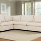 Long Beach Medium Modular L-Shaped Sectional Sofa in Axel Beige