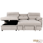 Urban Cali Sectional Malibu 94.5" Wide Sleeper Sectional Sofa Bed with Pull Down Tray, Cupholders Wireless Charger and Storage Chaise - Available in 2 Colours