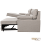 Urban Cali Sectional Malibu 94.5" Wide Sleeper Sectional Sofa Bed with Pull Down Tray, Cupholders Wireless Charger and Storage Chaise - Available in 2 Colours