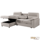 Urban Cali Sectional Malibu 94.5" Wide Sleeper Sectional Sofa Bed with Pull Down Tray, Cupholders Wireless Charger and Storage Chaise - Available in 2 Colours