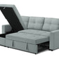 Venice Sleeper Sectional Sofa Bed with Reversible Storage Chaise - Available in 6 Colours
