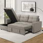 Venice Sleeper Sectional Sofa Bed with Reversible Storage Chaise - Available in 6 Colours