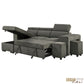 Sonoma 103.5" Wide Sleeper Sectional Sofa Bed with Reversible Storage Chaise and 2 Stools - Available in 2 Colours