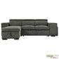 Sonoma 103.5" Wide Sleeper Sectional Sofa Bed with Reversible Storage Chaise and 2 Stools - Available in 2 Colours