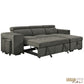 Sonoma 103.5" Wide Sleeper Sectional Sofa Bed with Reversible Storage Chaise and 2 Stools - Available in 2 Colours
