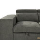 Sonoma 103.5" Wide Sleeper Sectional Sofa Bed with Reversible Storage Chaise and 2 Stools - Available in 2 Colours