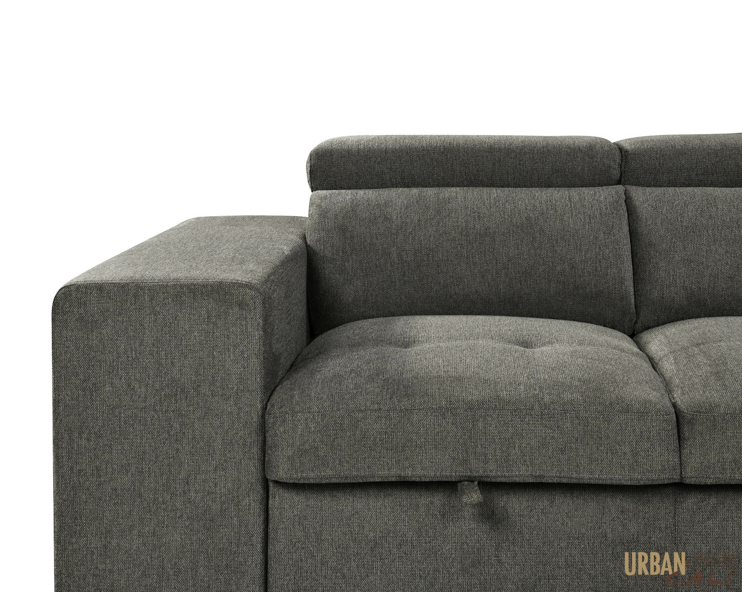 Sonoma 103.5" Wide Sleeper Sectional Sofa Bed with Reversible Storage Chaise and 2 Stools - Available in 2 Colours