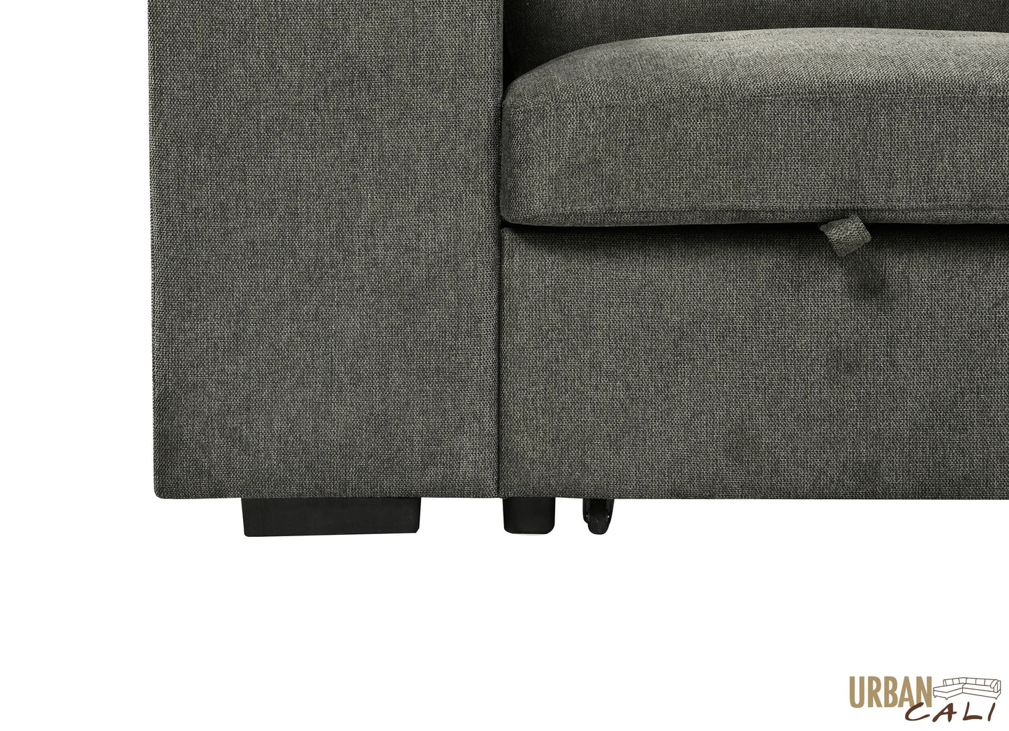 Sonoma 103.5" Wide Sleeper Sectional Sofa Bed with Reversible Storage Chaise and 2 Stools - Available in 2 Colours