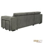 Sonoma 103.5" Wide Sleeper Sectional Sofa Bed with Reversible Storage Chaise and 2 Stools - Available in 2 Colours