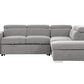 Pasadena Large Sleeper Sectional Sofa Bed with Storage Ottoman and 2 Stools - Available in 3 Colours